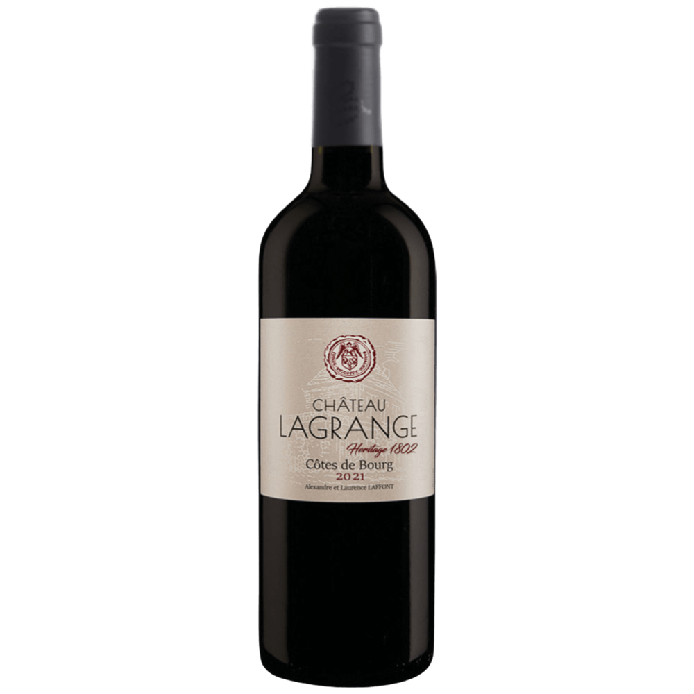 Château Lagrange - Héritage 1802 - Côtes-de-Bourg rouge 2021 - 75cl