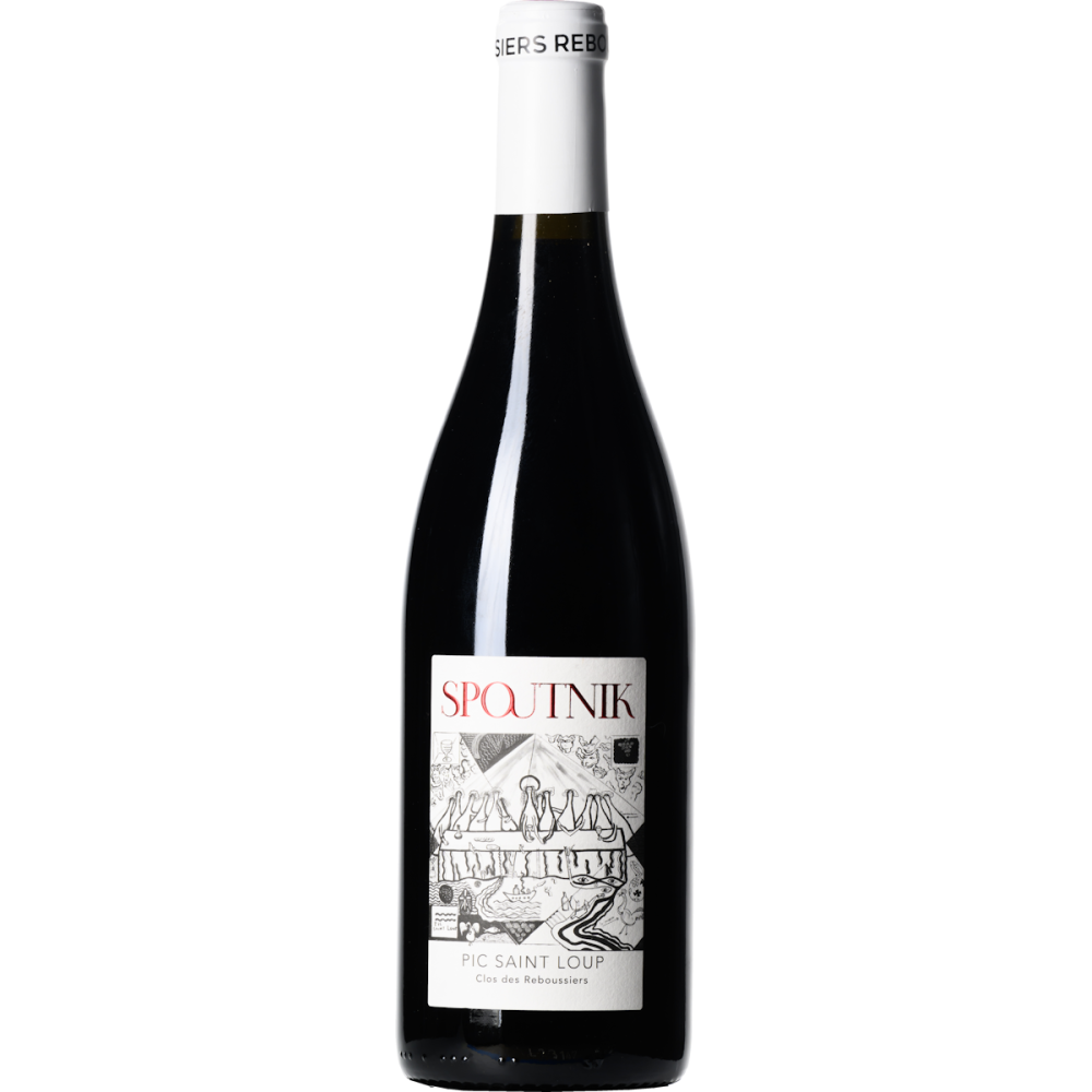 Clos des Reboussiers - Spoutnik rouge - AOP Pic Saint Loup - 2021 - 75cl