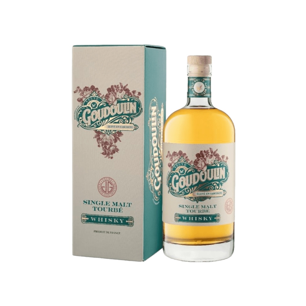 Veuve Goudoulin - Whisky Single Malt Tourbé - 70 cl