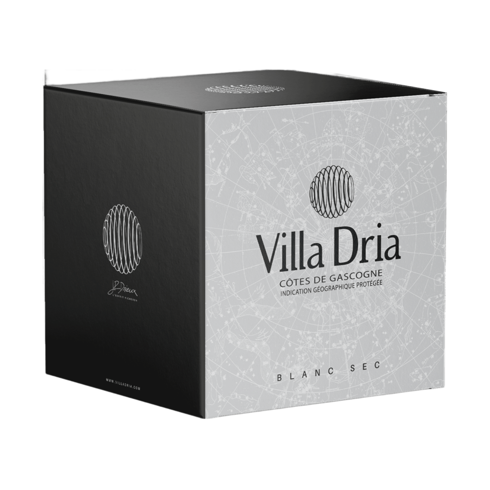 Villa Dria - BiB Blanc sec Côte Sauvage - IGP Côtes de Gascogne - 3L